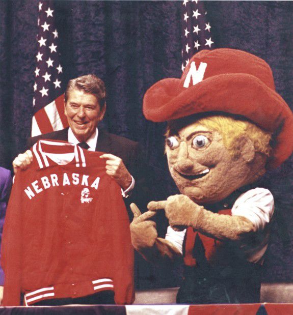 Ronald Reagan with Herbie